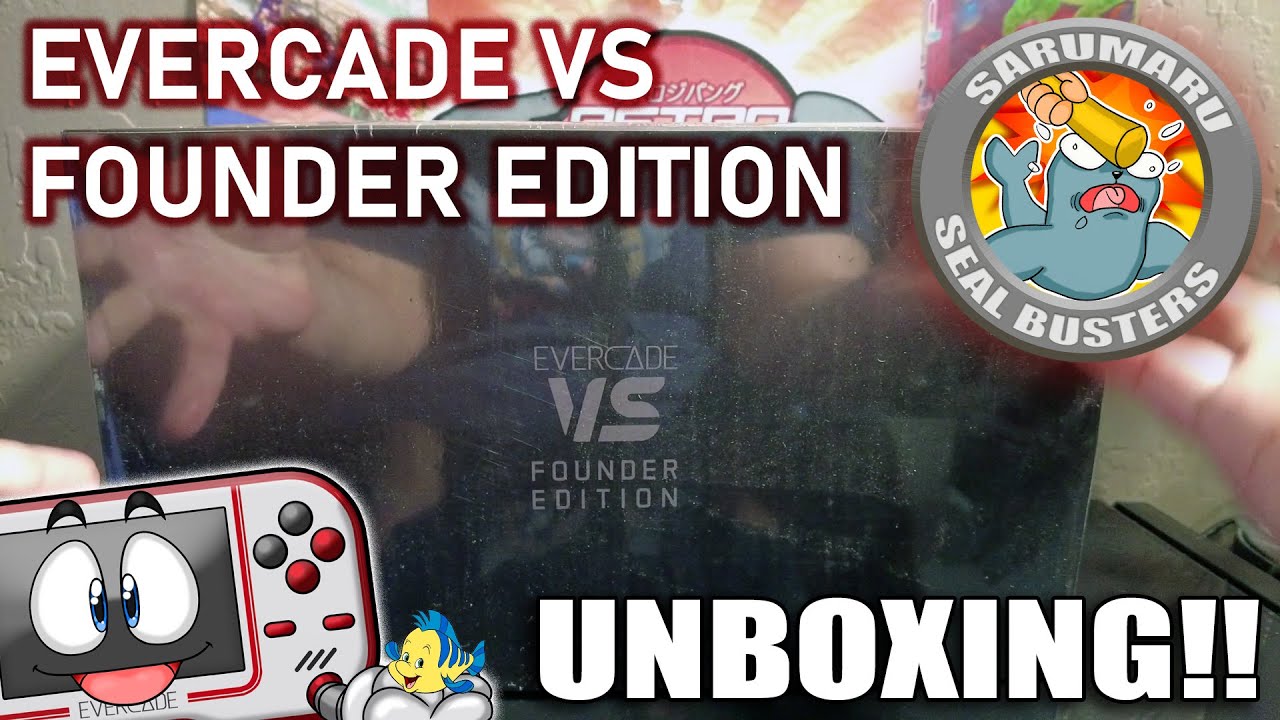Evercade VS Founder Edition UNBOX!  #evercade #evercadevs #retrogames #unboxing