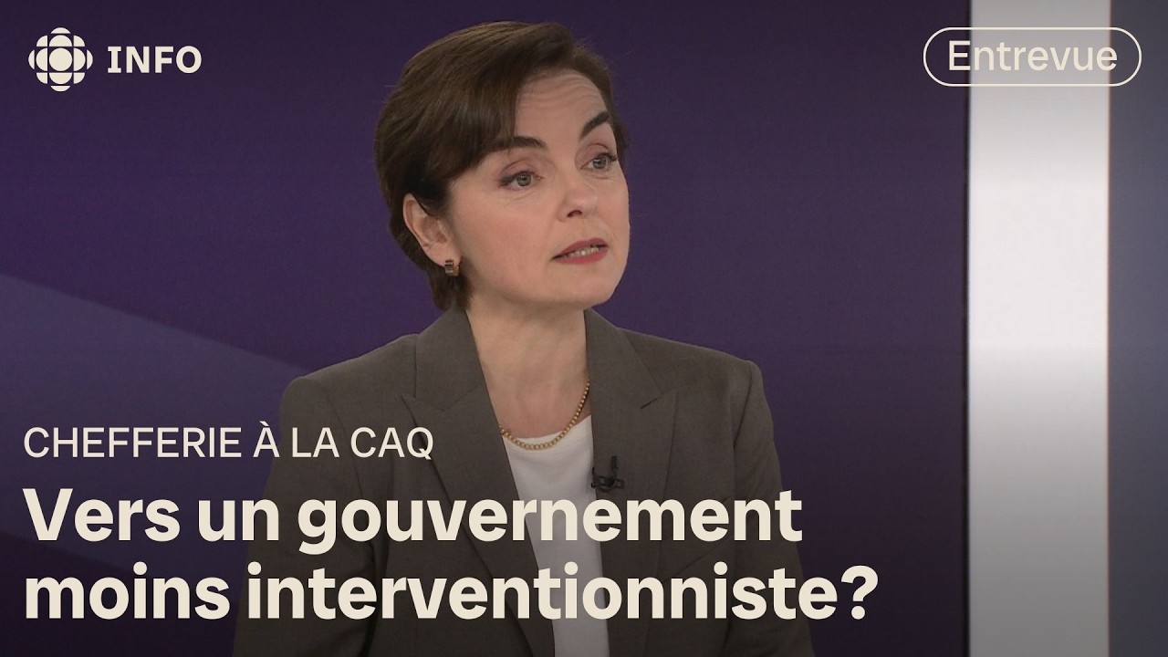 Christine Fréchette, ouverte à l'exploitation du gaz naturel | Zone économie