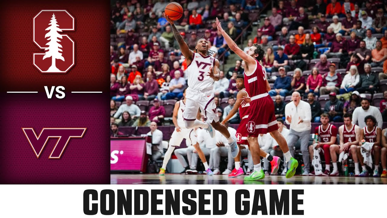 Stanford vs. Virginia Tech Condensed Game | 2025-26 ACC Men's Basketball