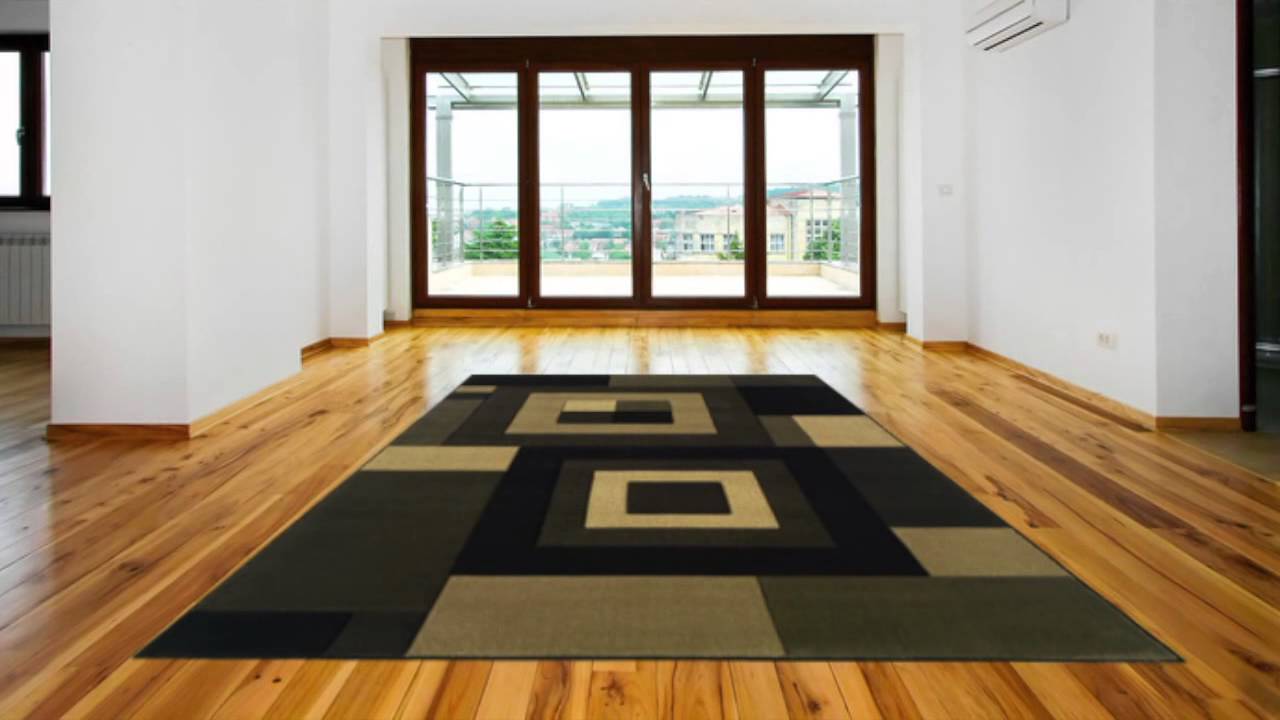 Contemporary Brown Beige Polypropylene Geometric Machine Woven Area Rug 2 - POSH RUG