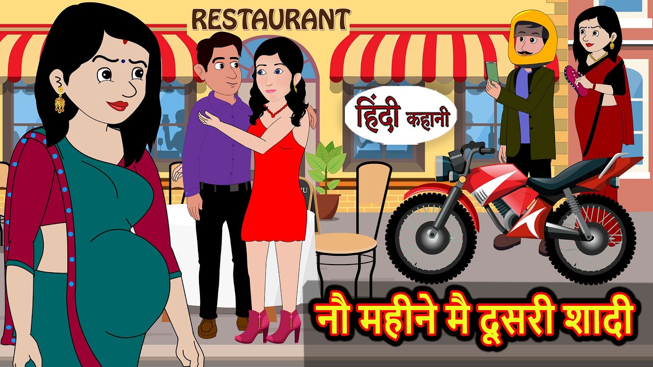 नौ महीने मै दूसरी शादी | Bedtime Story | Stories in Hindi | Fairy Tales | Moral Stories | Funny