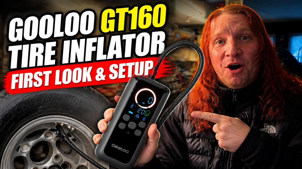 GOOLOO GT160 DUAL Internal Pump Tire Inflator