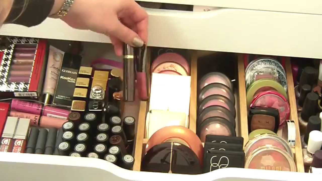 Makeup Collection and Storage 2015 - Filming Set Up Overview