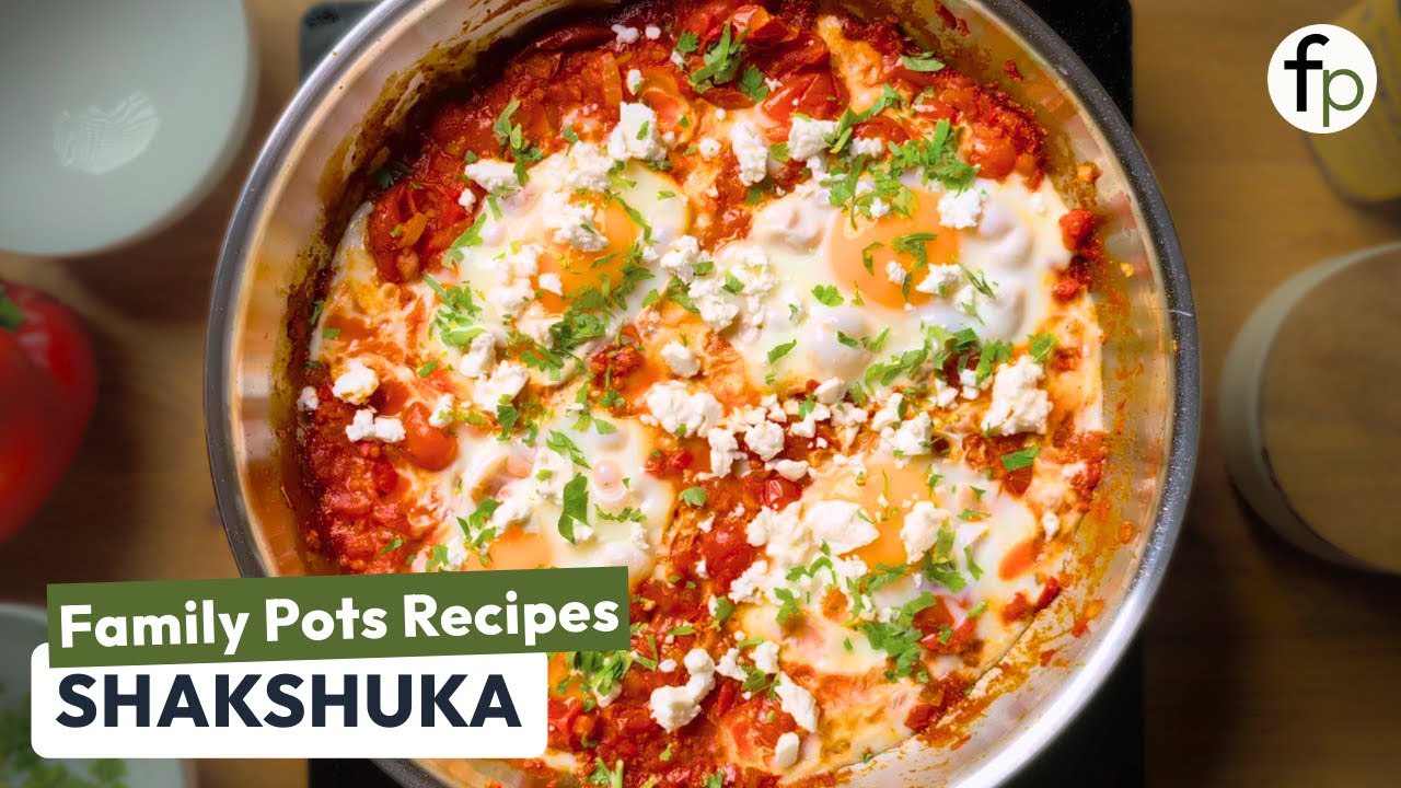 Delicious Shakshuka - eggs in tomato sauce