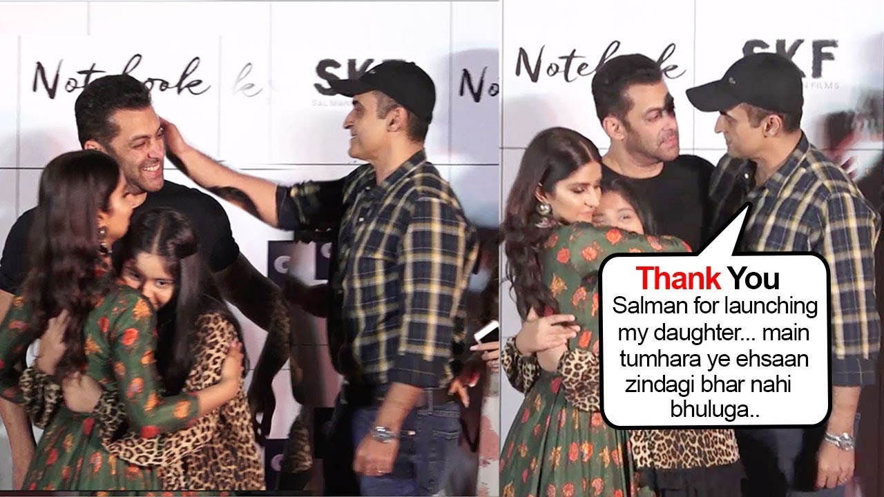 Monish Behl Gets Emotional & THANKS Salman Khan For Launching his Daughter In Notebook Movie