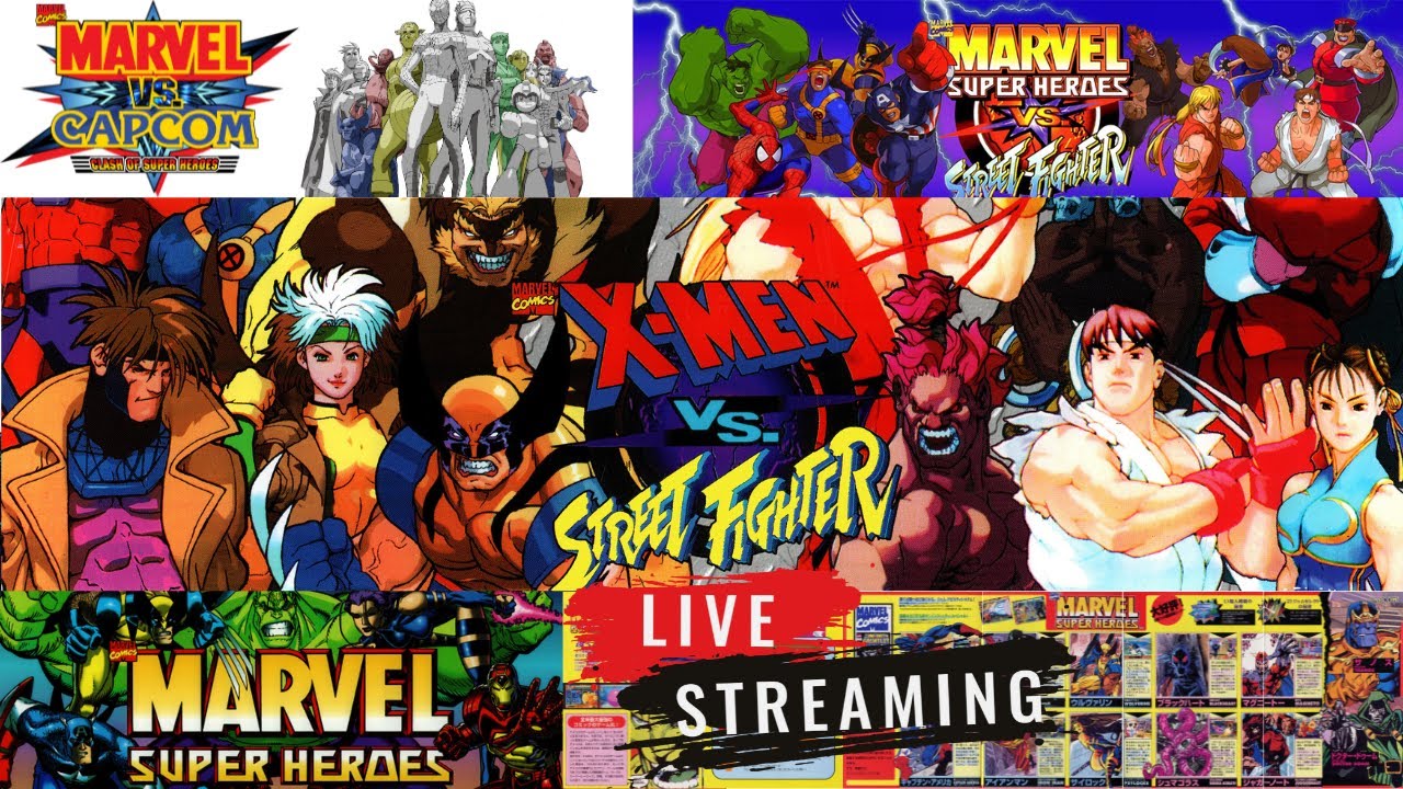 MvC1 LIVE 🔥 2026 | Marvel vs Capcom 1 & X-Men vs Street Fighter | Fightcade