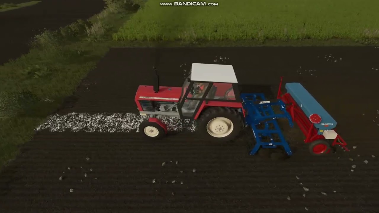 Siew jęczmienia 😀 Cudem ominołem policje 😮 Spadek po wujku FS22