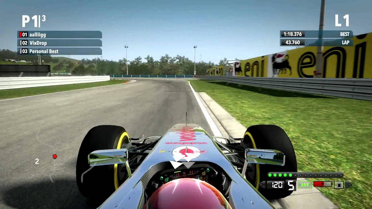 F1 2012 Gameplay - Hot Lap - Hungary