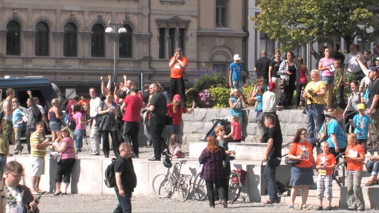Mega Finland 2011 - Flash Mob in Tampere 14.8.2011