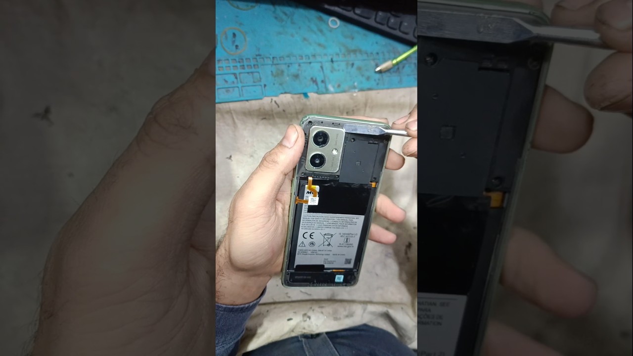 HOW TO DISASSEMBLE MOTOROLA G54 | MOTOROLA G54 SECRET SCREWS