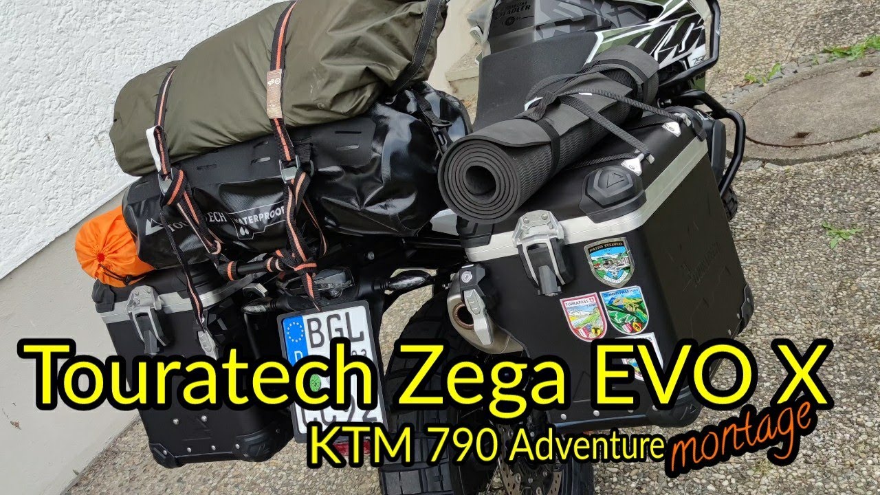 @touratech_official Zega Evo X Koffersystem montieren KTM 790 Adventure