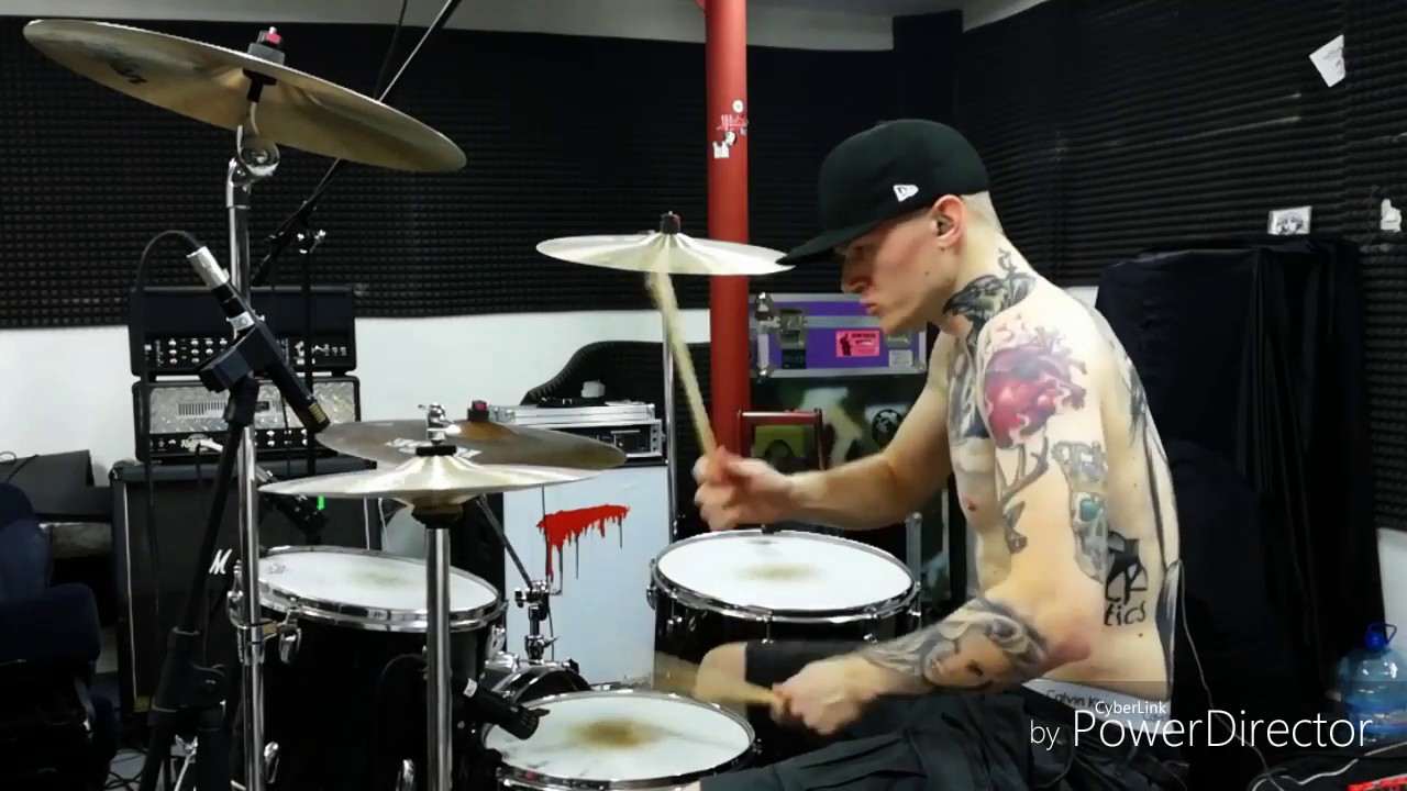 Current Value - Dark Rain - ARGON drum cover