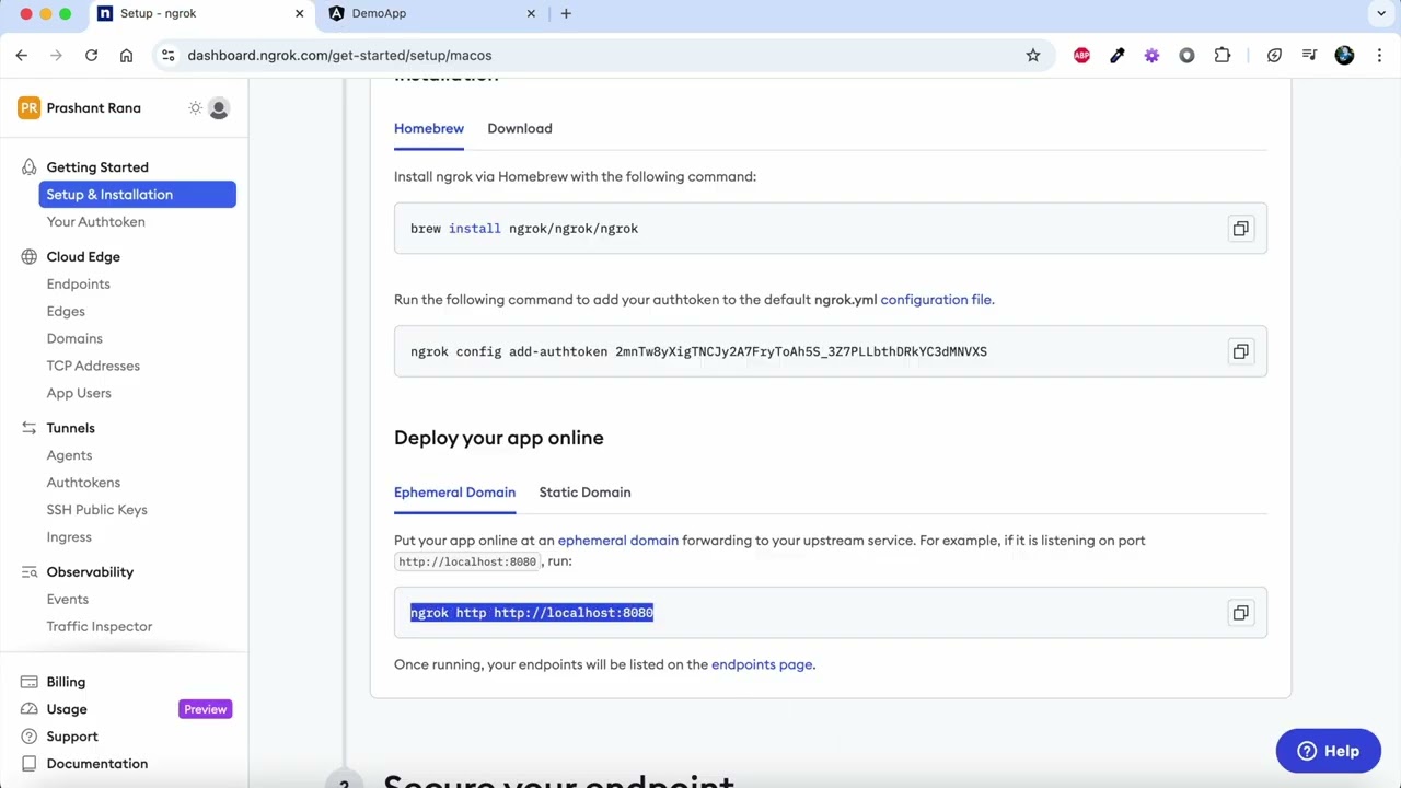 How to Install Ngrok on Mac | NGROK Setup MacOS M2:M3 2024