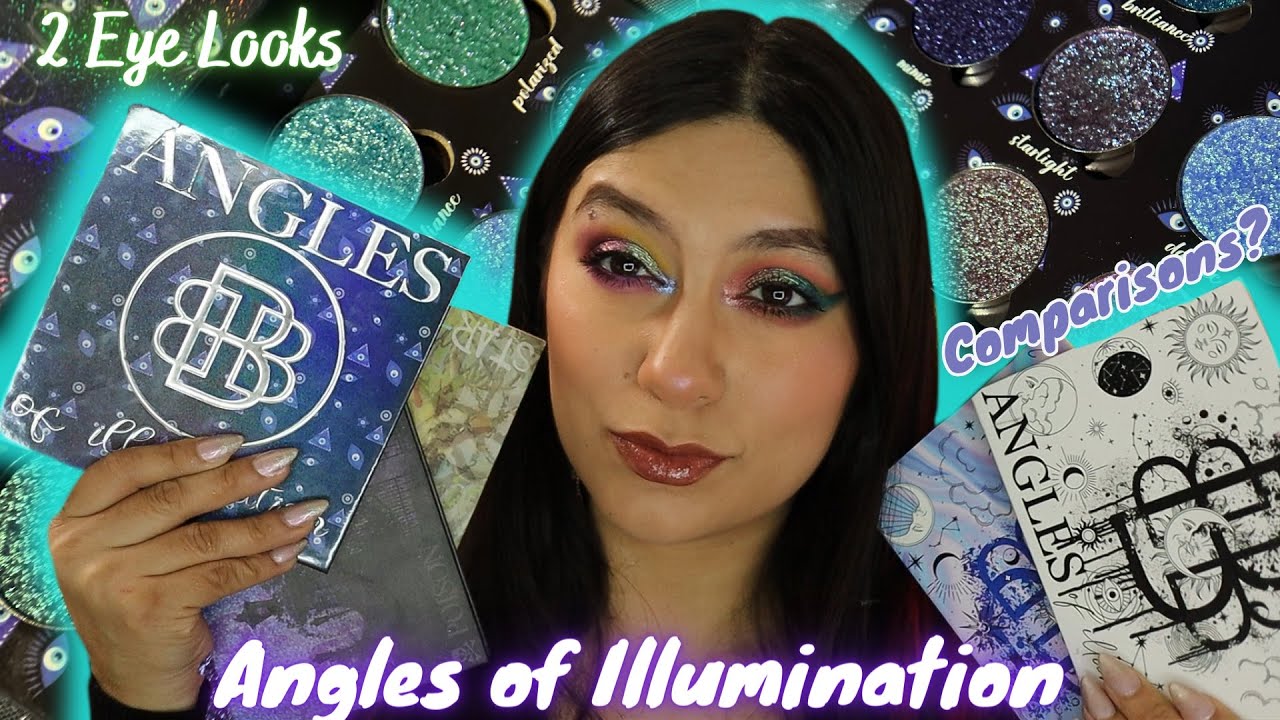 BELLA BEAUTÉ BAR ANGLES OF ILLUMINATION PALETTE | 2 EYE LOOKS, EYE SWATCHES, AND COMPARISONS 🪬