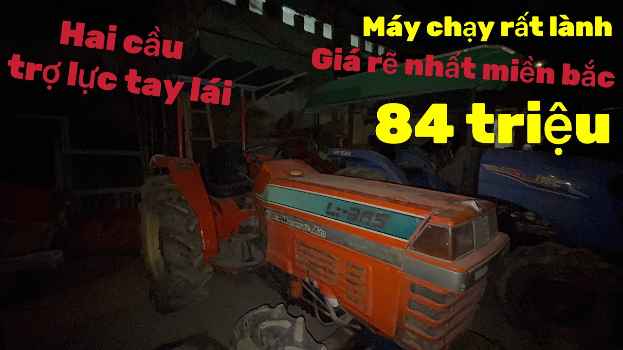 Đ&ecirc;m h&ocirc;m b&aacute;o gi&aacute; m&aacute;y c&agrave;y kubota nhật b&atilde;i L126 gi&aacute; rẽ nhất miền bắc