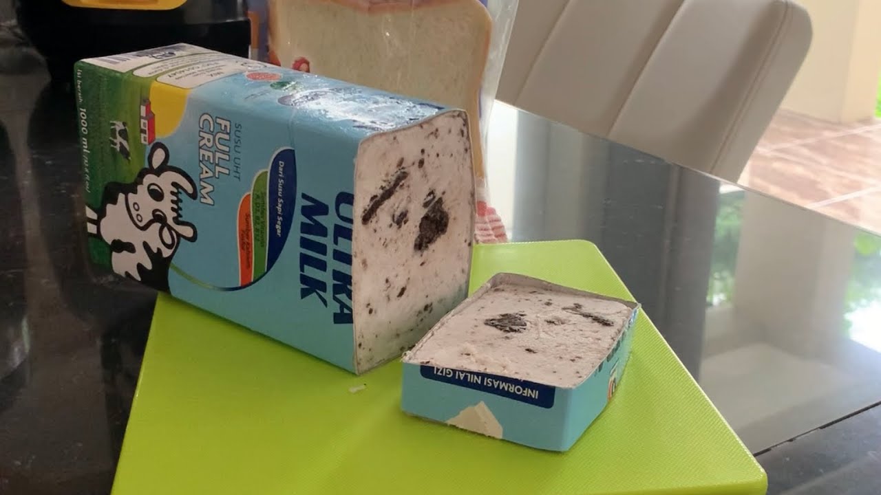 Es Krim Oreo 3 bahan saja, dibuat ala es krim Singapur