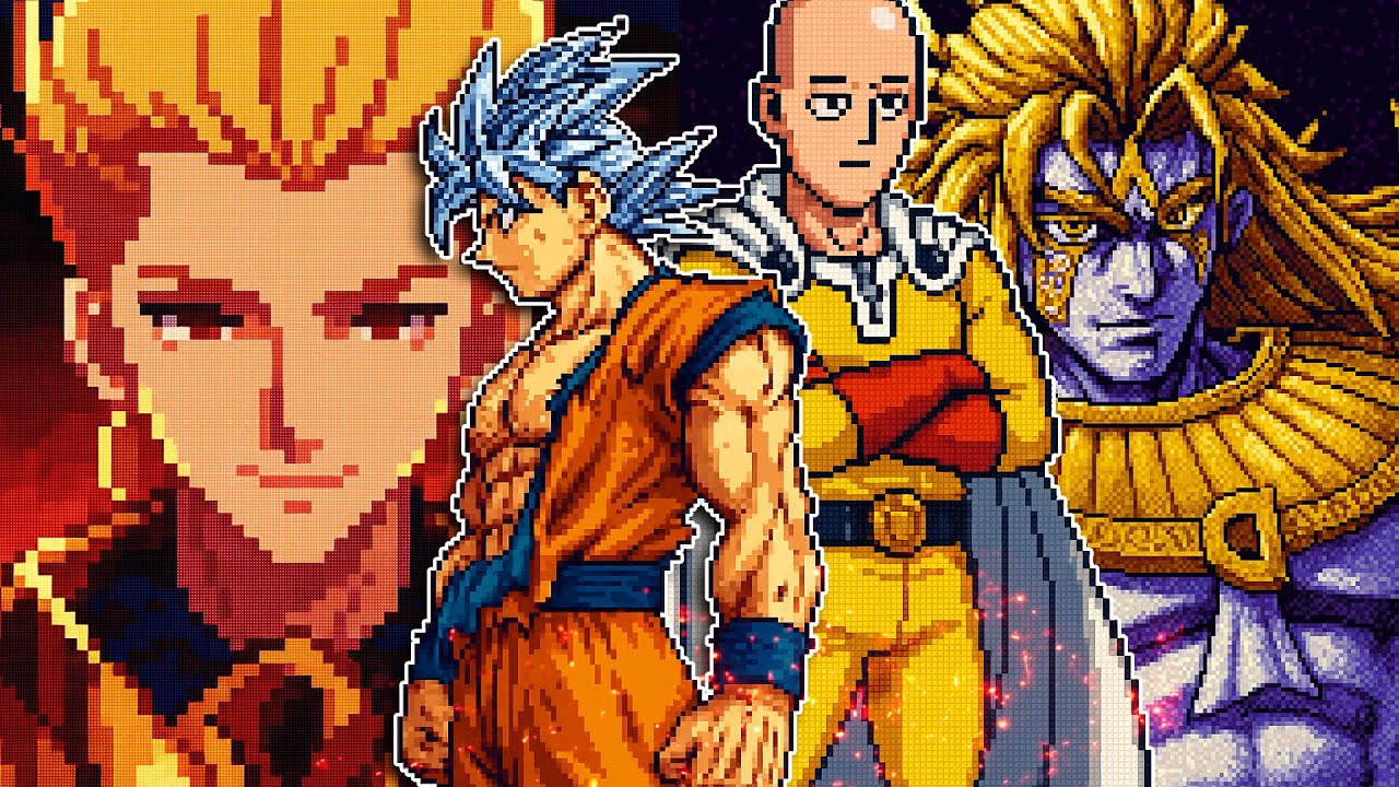 FIZ UM TORNEIO DE PROTAGONISTAS DE ANIME VS VILÕES NO AUGE, MEU PC EXPLODIUKKKKKKK