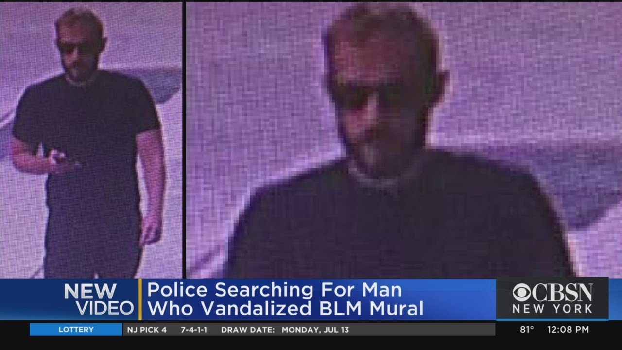 New Images Of BLM Vandalism Suspect