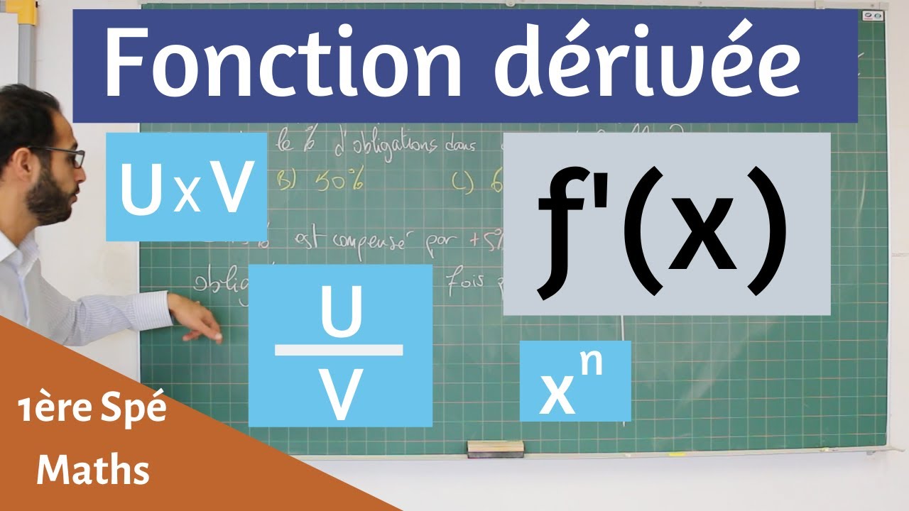 COMMENT calculer une fonction dérivée f'(x)