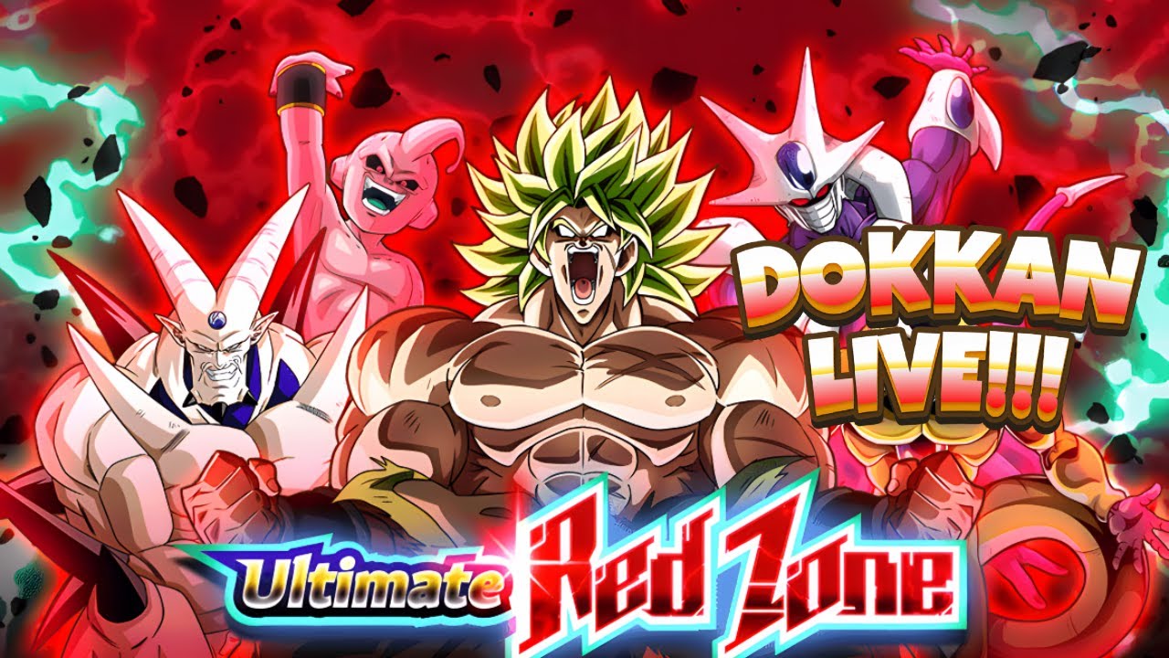 DBZ DOKKAN BATTLE: RED ZONE STAGES + MISSIONS!! COME CHILL