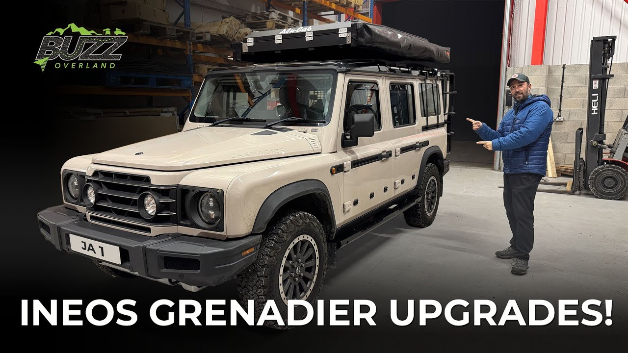 Модернизация INEOS GRENADIER для путешествий по бездорожью | С BUZZ OVERLAND