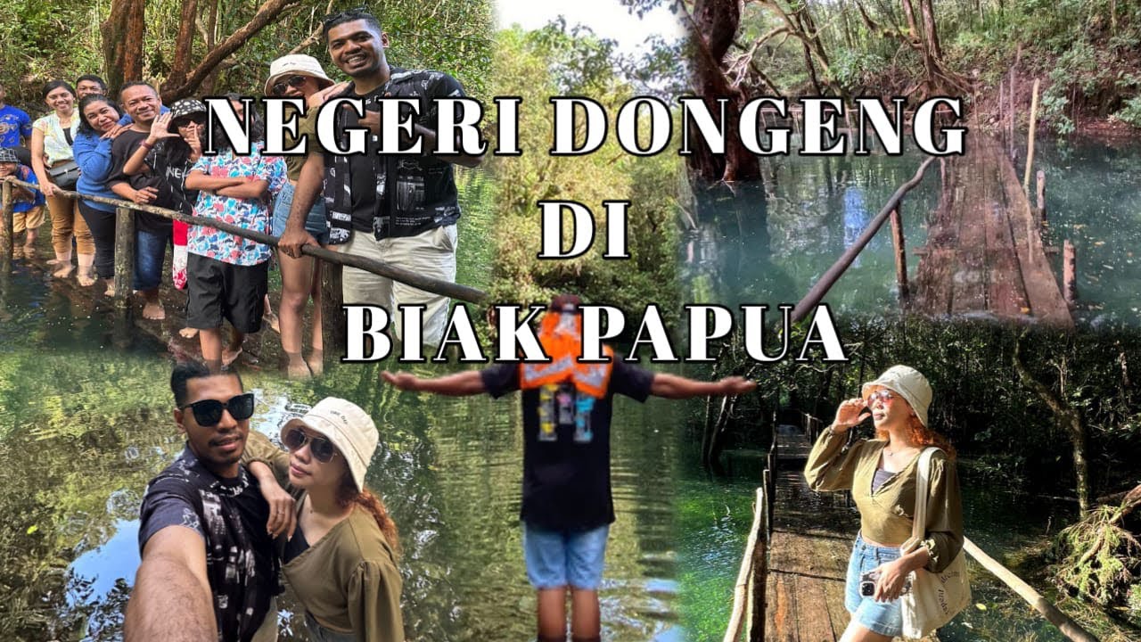 Negeri Dongeng ada di Dunia nyata😱Hanya di Kota Biak,Provinsi Papua