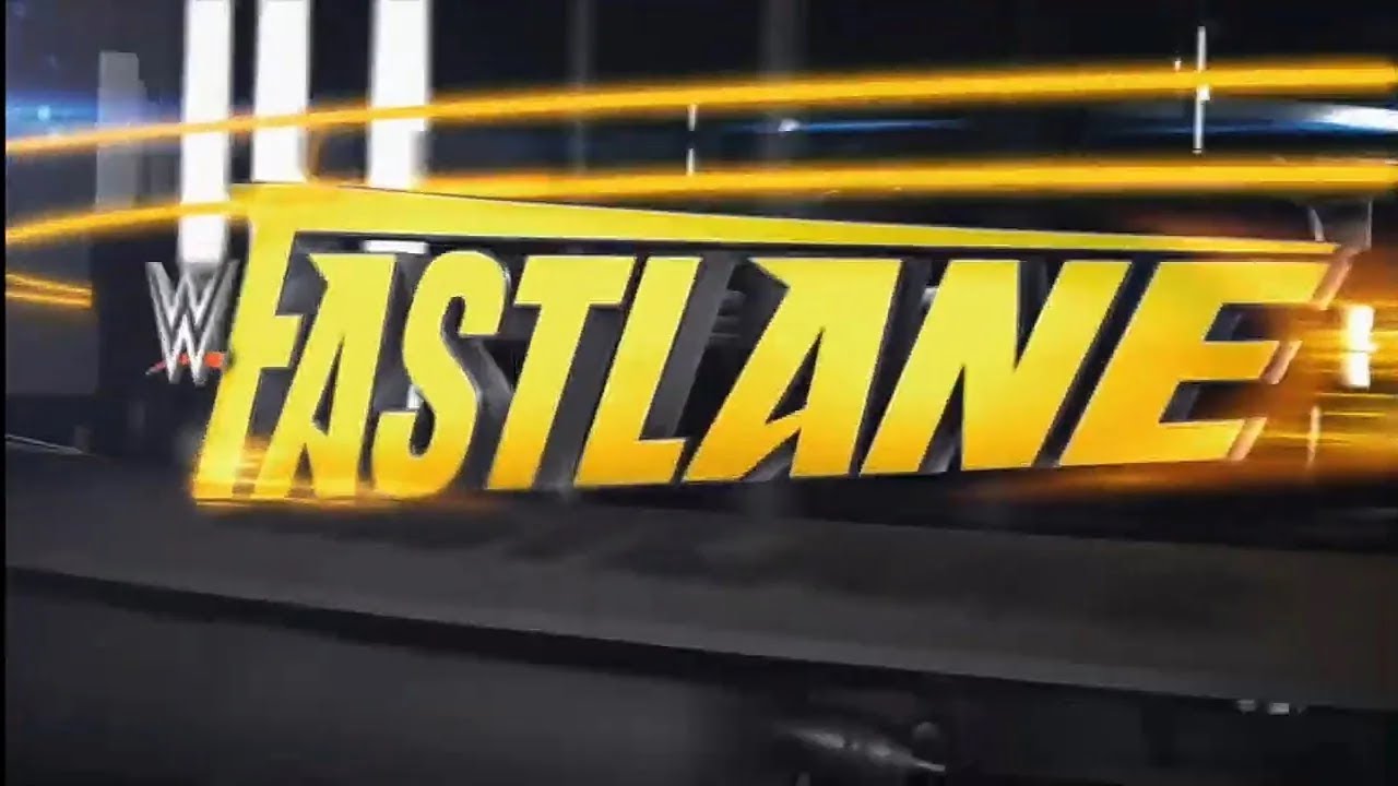 WWE FASTLANE 2015 INTRO+LOGO LOOP