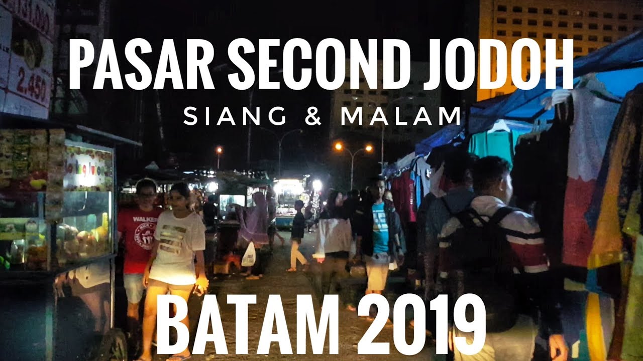 Jalan Pasar Second Jodoh Batam Siang Malam Dan Sekitarnya Bersama AR Street Guide Jalan Batam