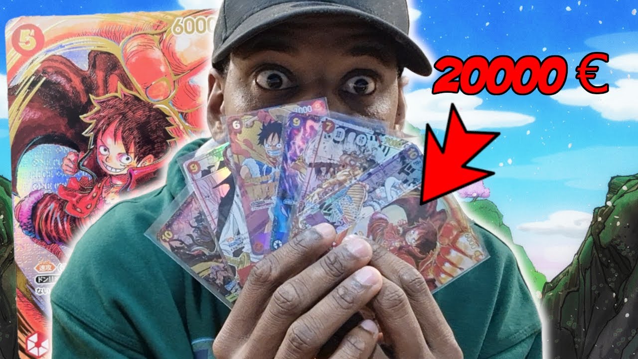 JE COMMANDE 20000 EUROS DE CARTE ONE PIECE CARD GAME 🤩