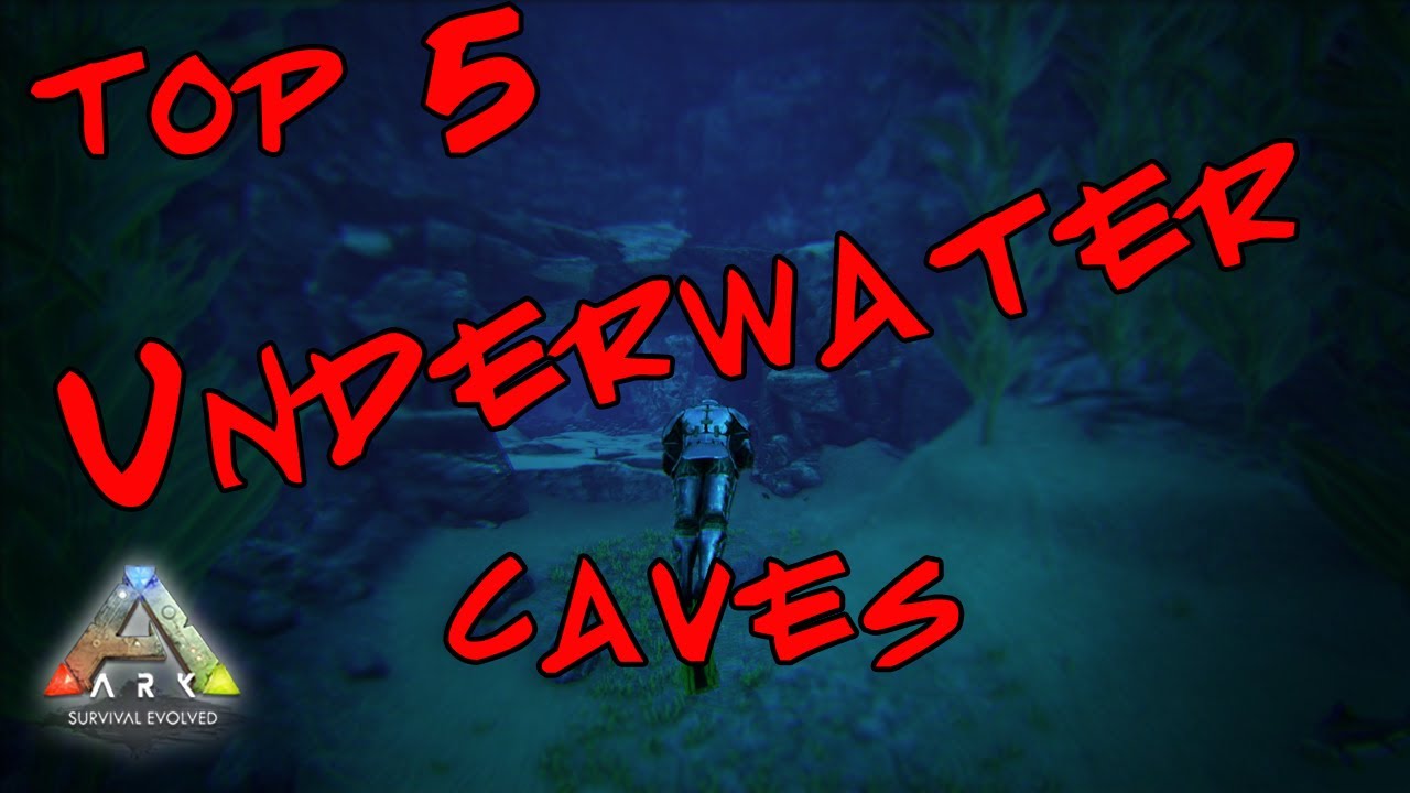 Top 5 Underwater Cave / Base Locations 2021: Ark  The Island