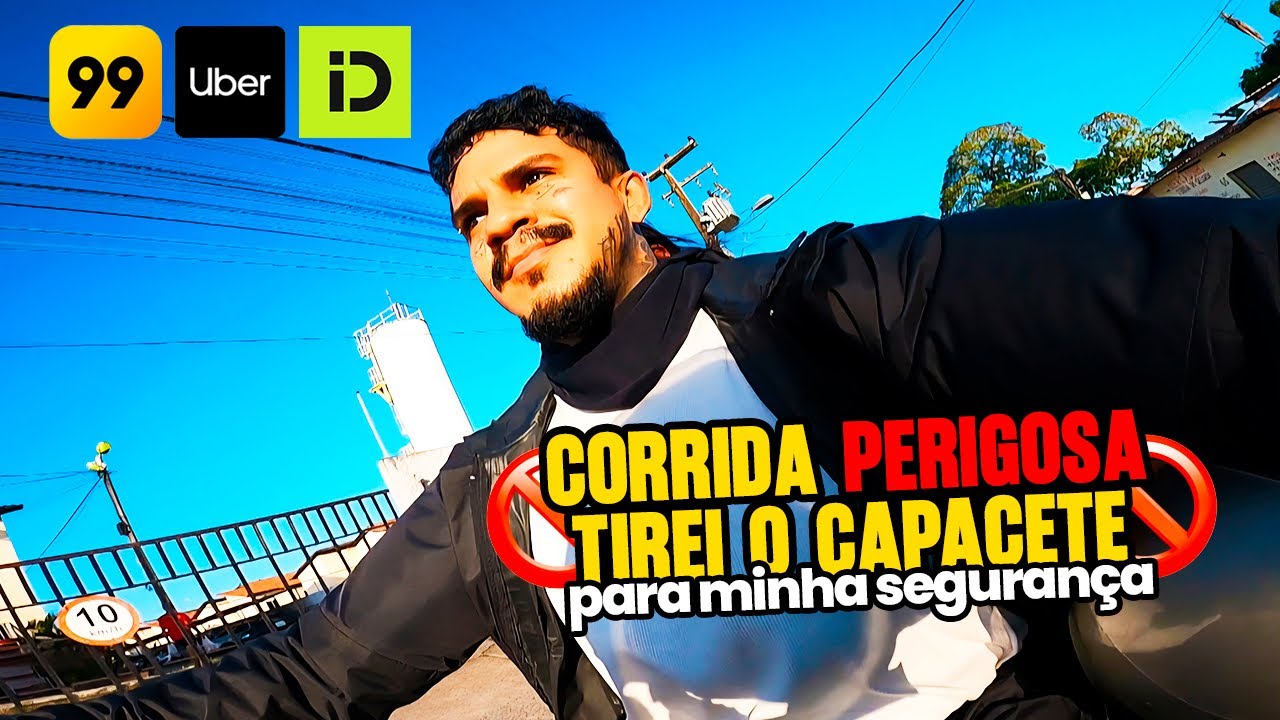 CORRIDA PERIGOSA NA UBER MOTO[99]