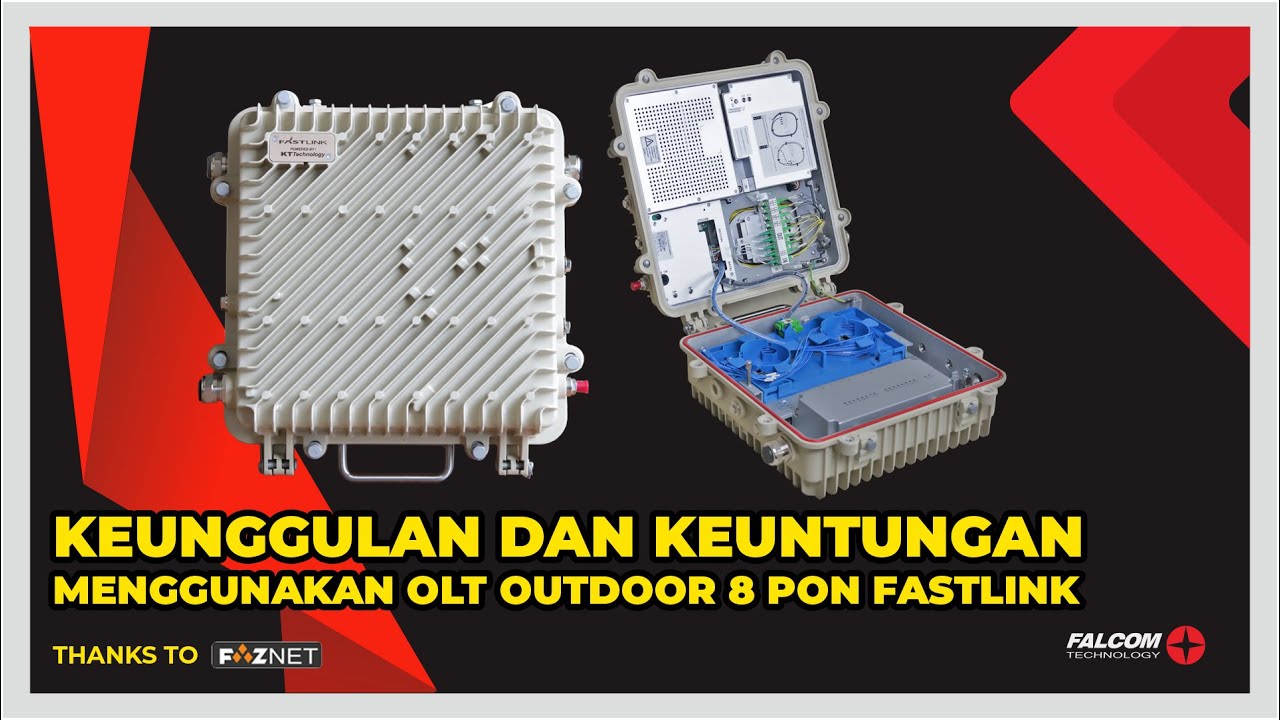 Keunggulan dan Keuntungan Menggunakan OLT Outdoor 8 PON Fastlink