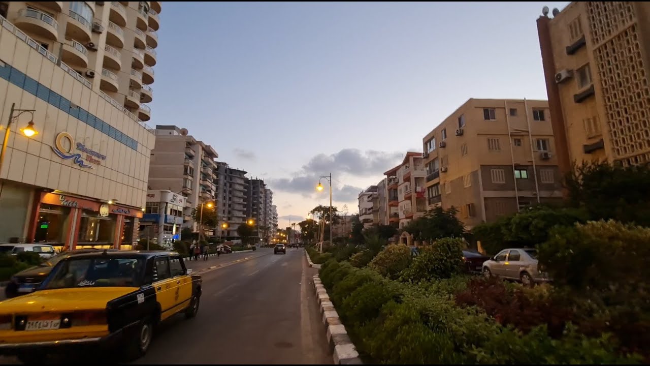 جوله في شوارع المعمورة الشاطئ وزيارة ( سوق المعمورة ومسجد ومول المعمورة والموقف )