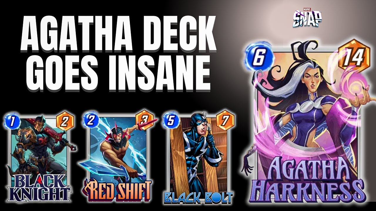 This Red Shift Agatha Deck is INSANE in Marvel Snap!