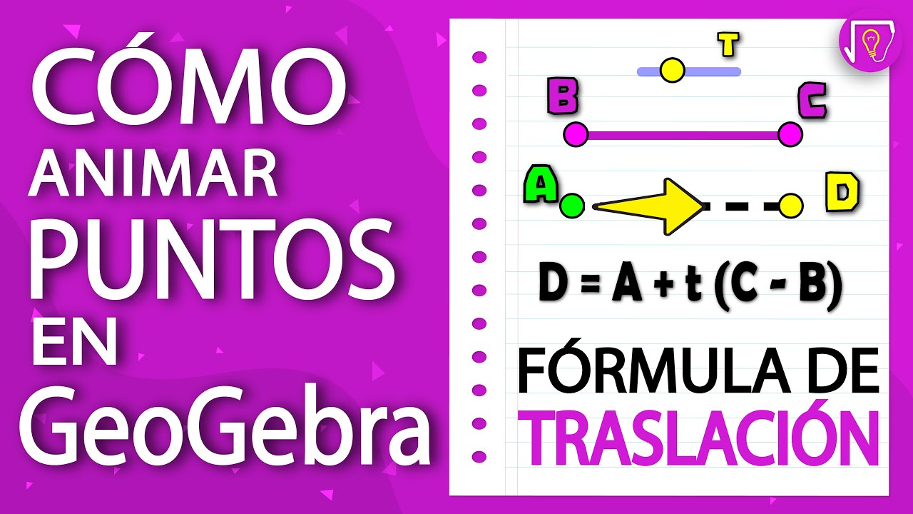 GeoGebra ANIMACIONES ✅ |  1- ¿COMO ANIMAR puntos?( FORMULA) 🚀