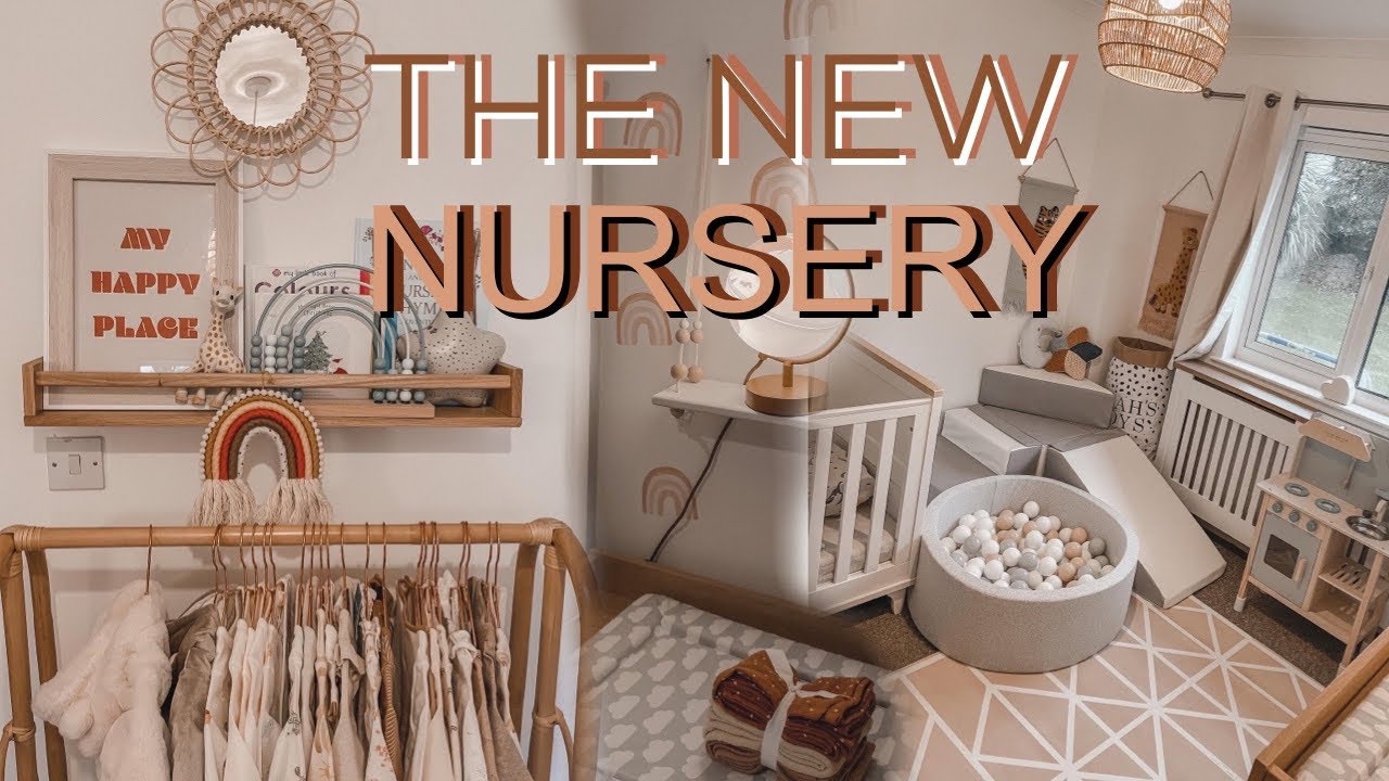 NEUTRAL NURSERY MAKEOVER FOR THE BABY GIRL 🥰🤍