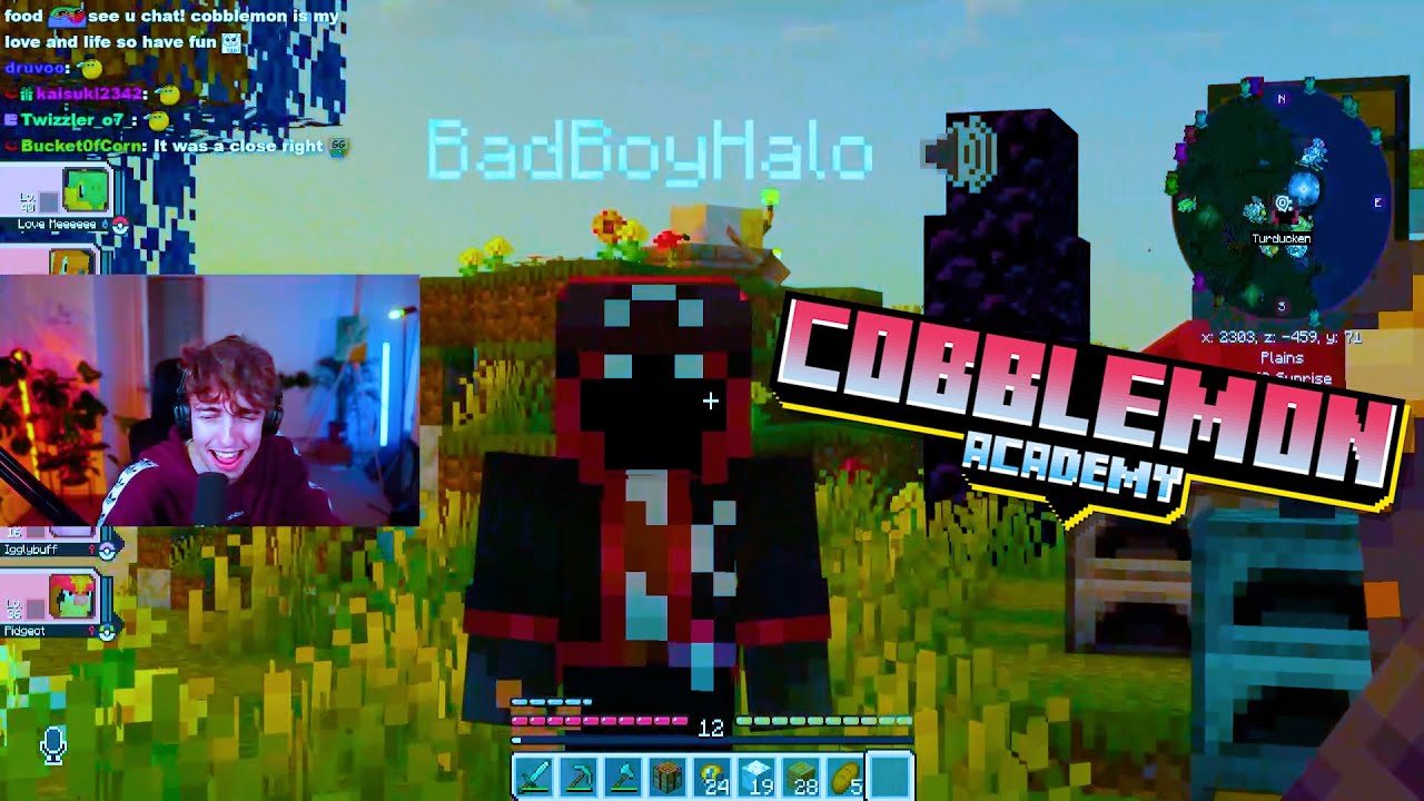 Lukey Pranks BadBoyHalo With a Shiny Sound Effect on Cobblemon Academy