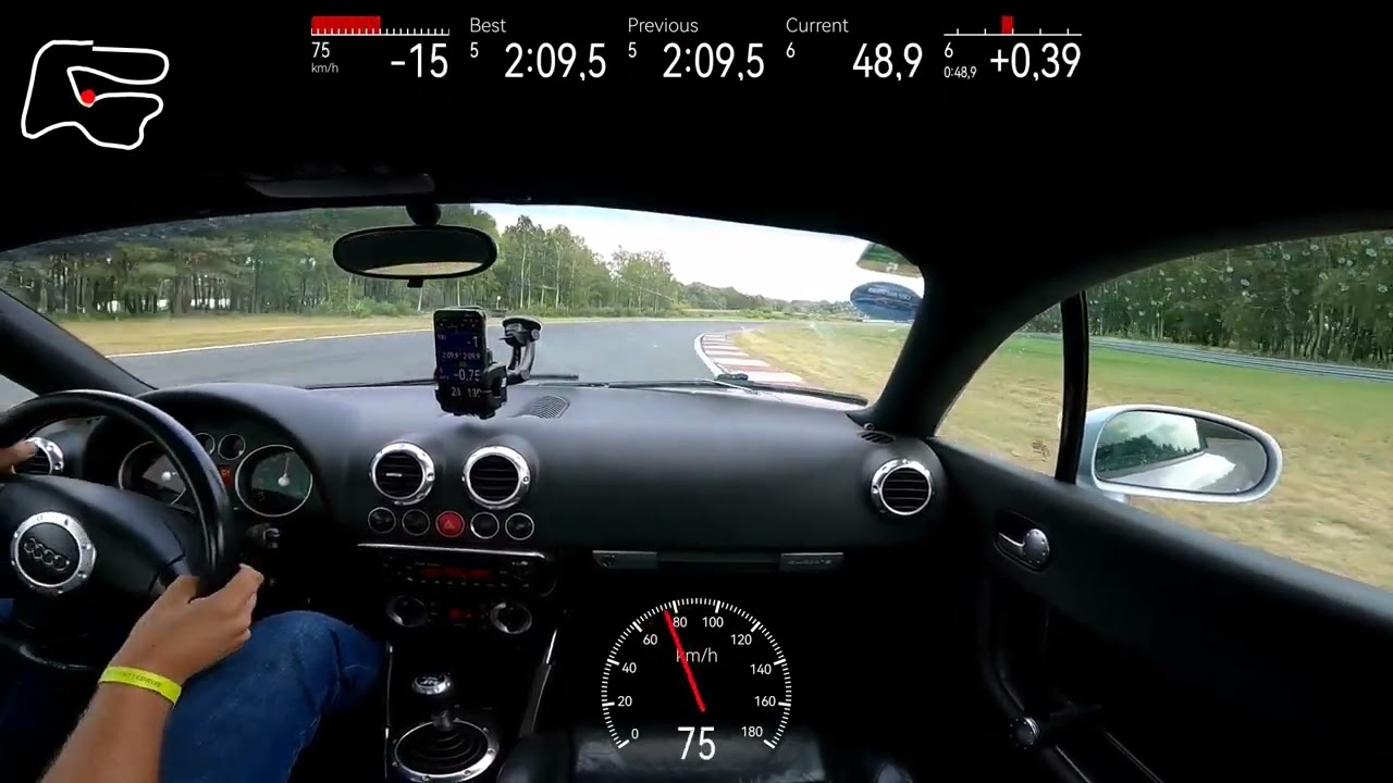 Open Track 1.10.2023  Sport Drive Tor Poznań Audi TT 1.8 T 4x4 Best Lap