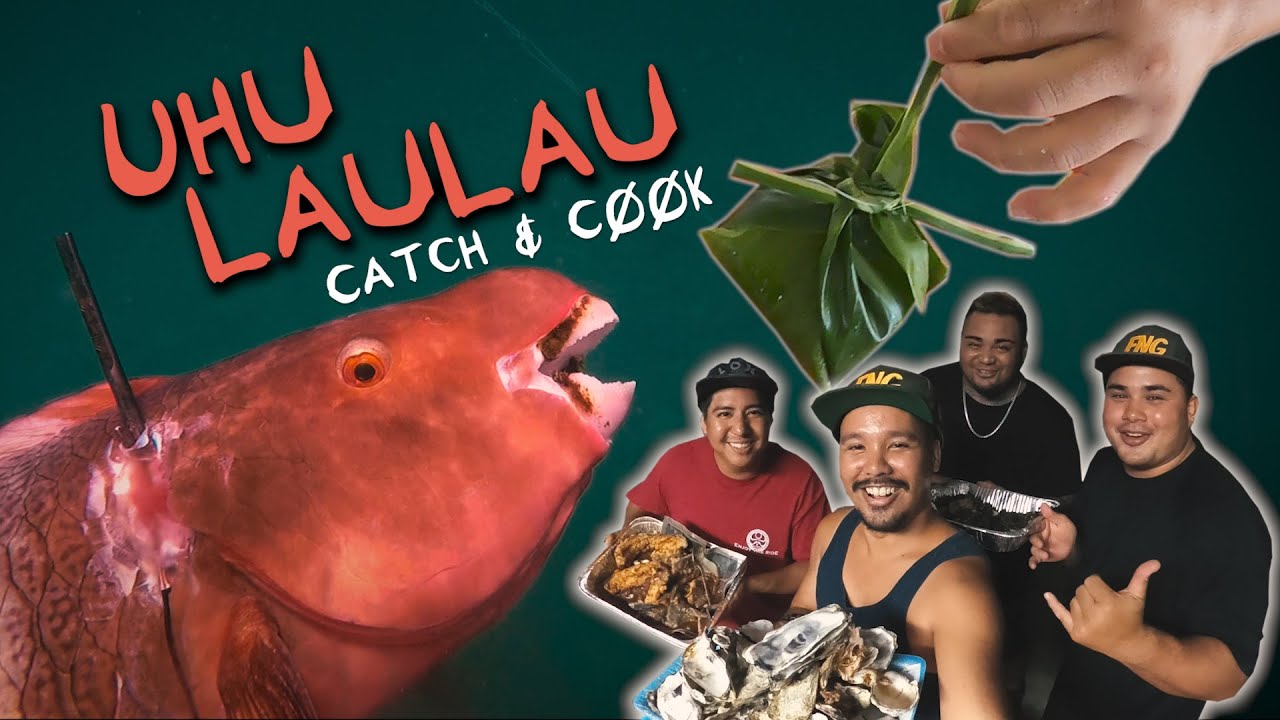 UHU LAULAU — лови и готовь — подводная охота на Гавайях