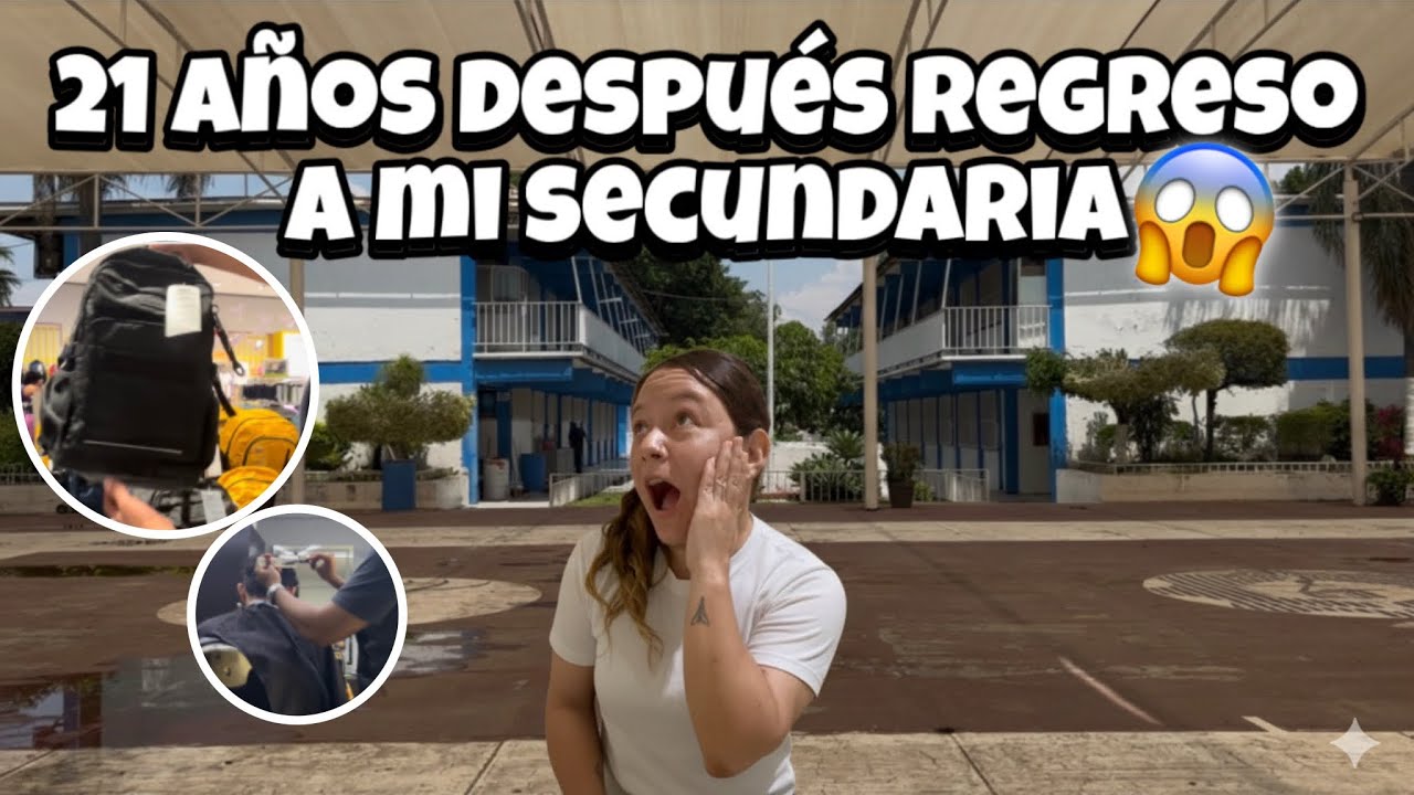 Preparando el regreso a clases +21 años después regresé a mi secu | Kristal V