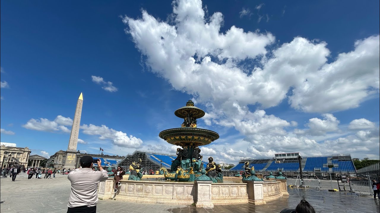4K ULTRA HD- PARIS Tour Eiffel Boulogne Billancourt Saint Cloud Garches Vaucresson La Celle St Cloud