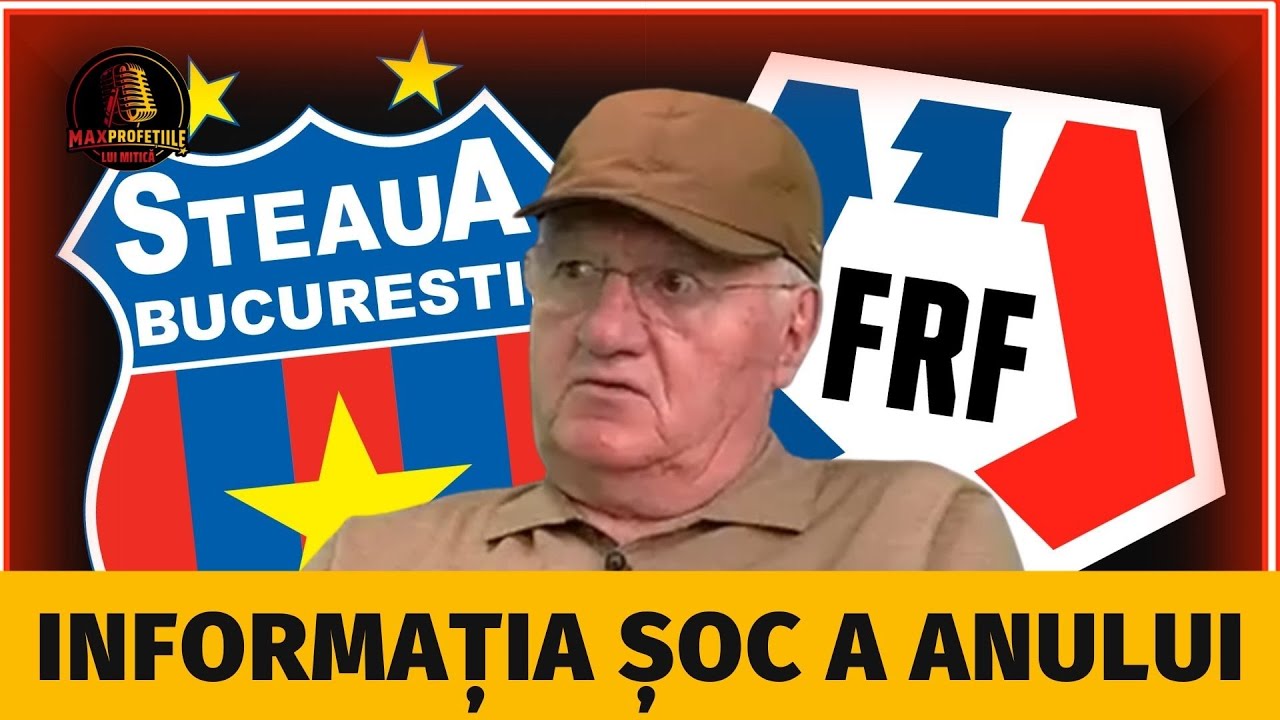 Mitica Dragomir A DETONAT BOMBA: “FRF FUNCTIONEAZA ILEGAL! SI STEAUA E IN AFARA LEGII”