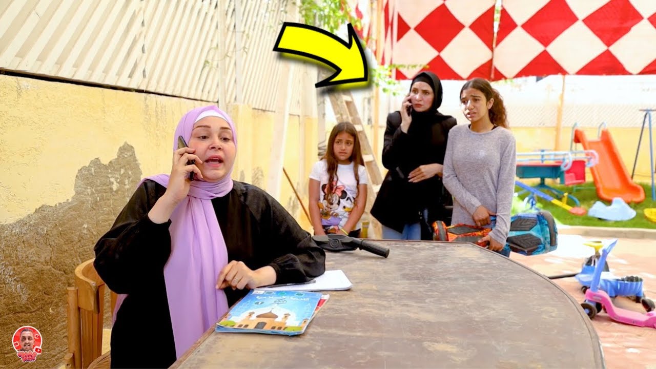 بنت صغيرة تلعب بالهفر بورد - شوف حصل أية !!