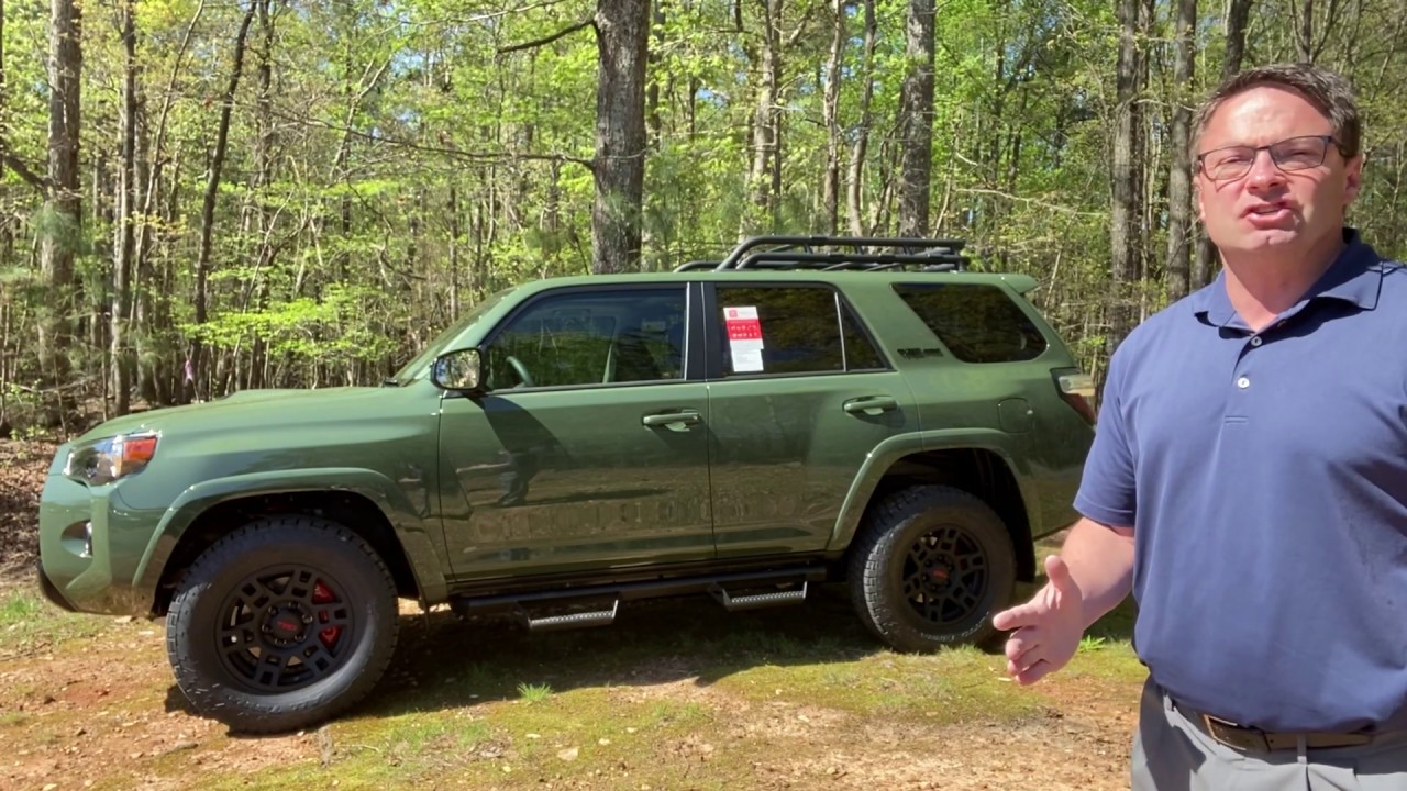 What makes Army Green TRD Pro 4Runner So Special!