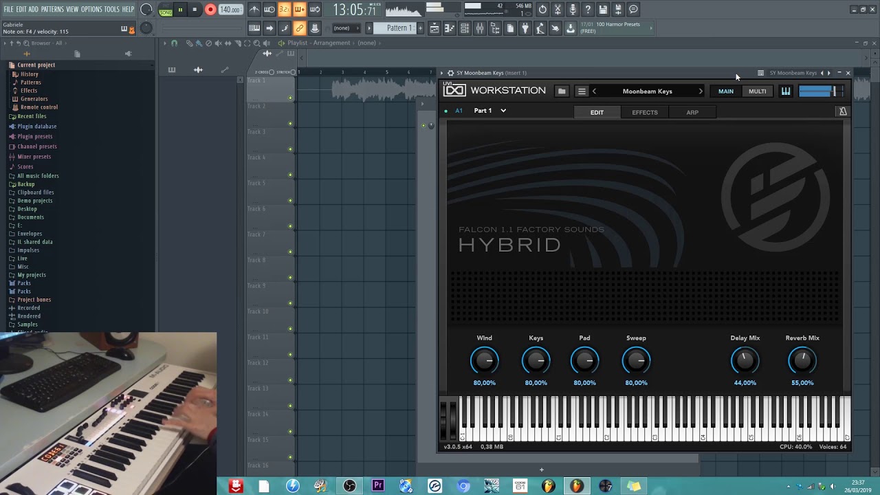 UVI Workstation - Synth Presets Improvisations