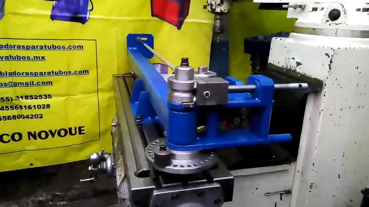 👍 GRACIAS DIOS POR MÉXICO!!.. DOBLADORA PARA TUBO DE TIPO MANUAL, PEQUEÑA PERO GRANDE EN RESULTADOS