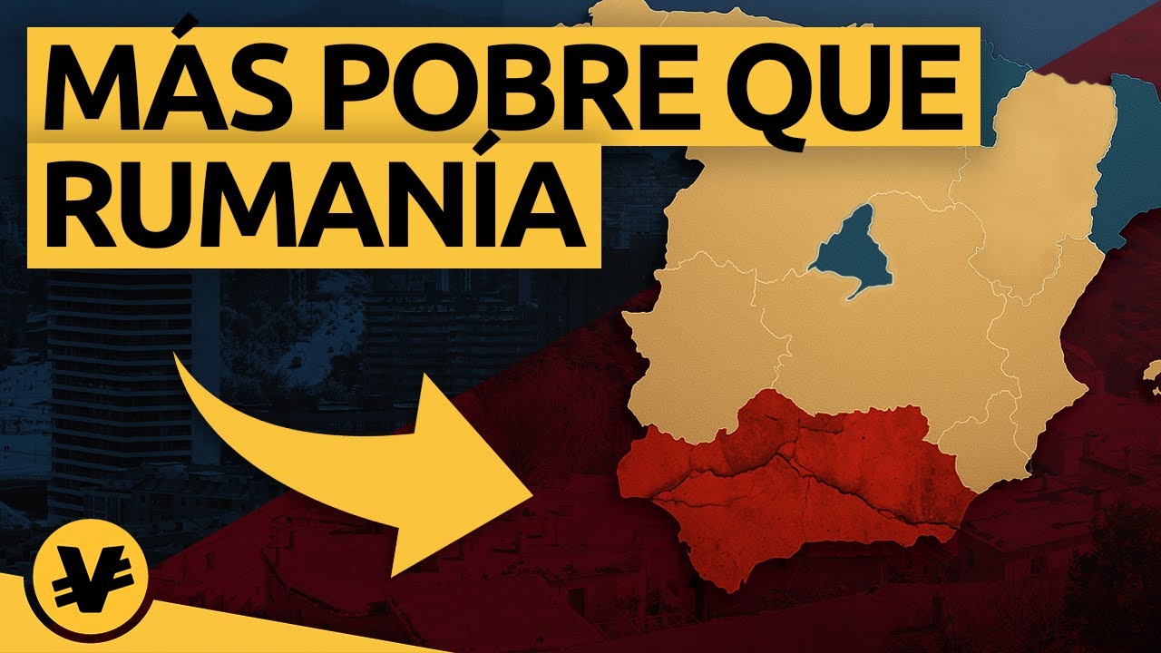 ¿Por qué ANDALUCÍA es el lugar MÁS POBRE de ESPAÑA? - VisualEconomik
