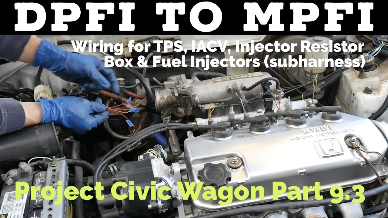 DPFI to MPFI Complete Wiring Guide - 88-91 Civic & CRX