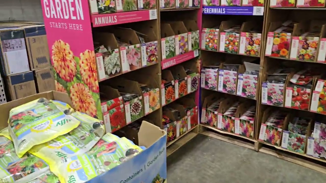 Look What’s New at Lowe’s Garden Center🌷Bulbs & Seeds