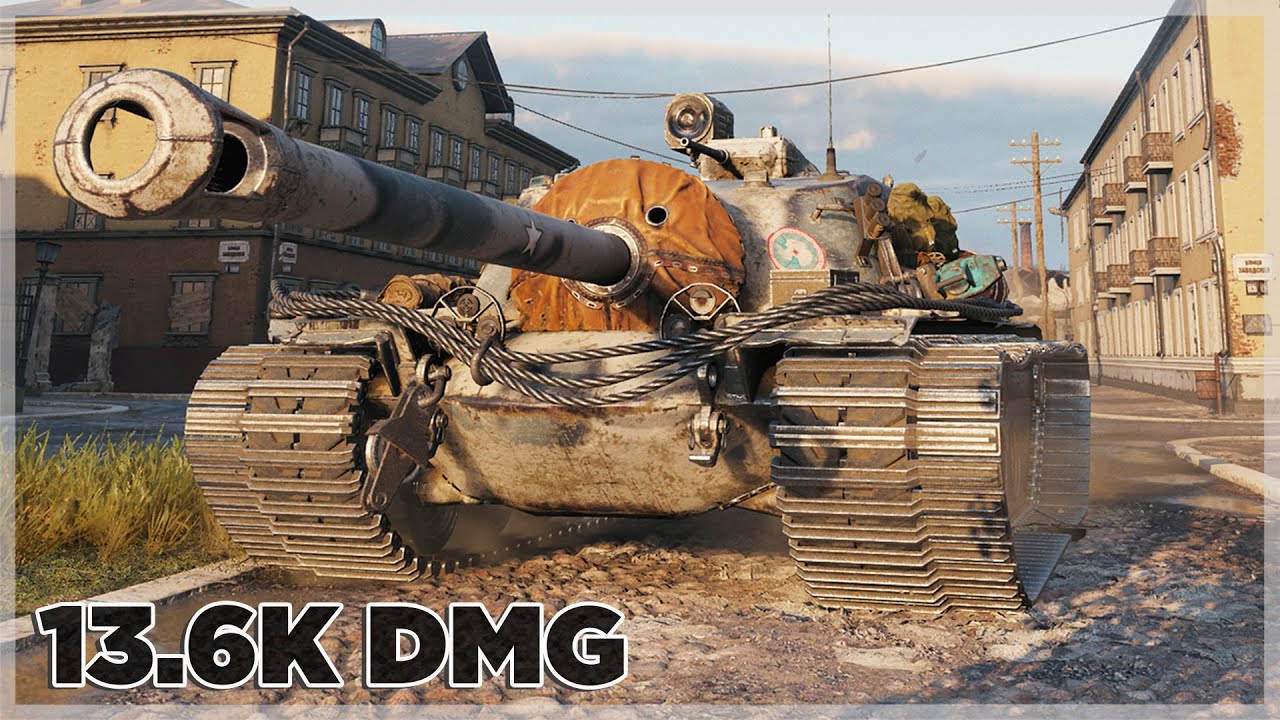 T110E3 - 13.6К УРОНА 5 ФРАГОВ - World of Tanks